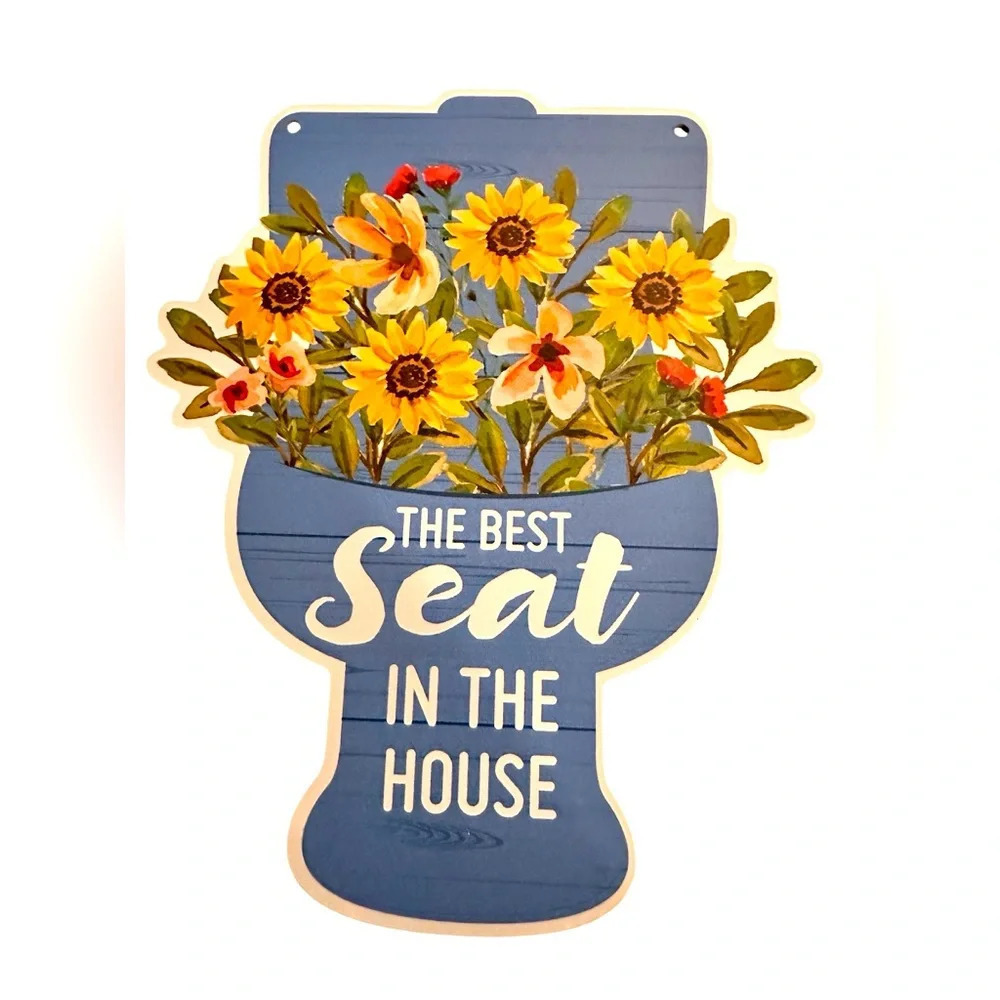 NWT Best Seat In The House Wall Art